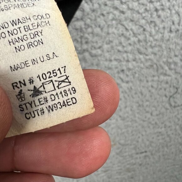 Soprano Lace Sleeveless Black Dress Womens Size Large Made in the USA - Picture 8 of 10